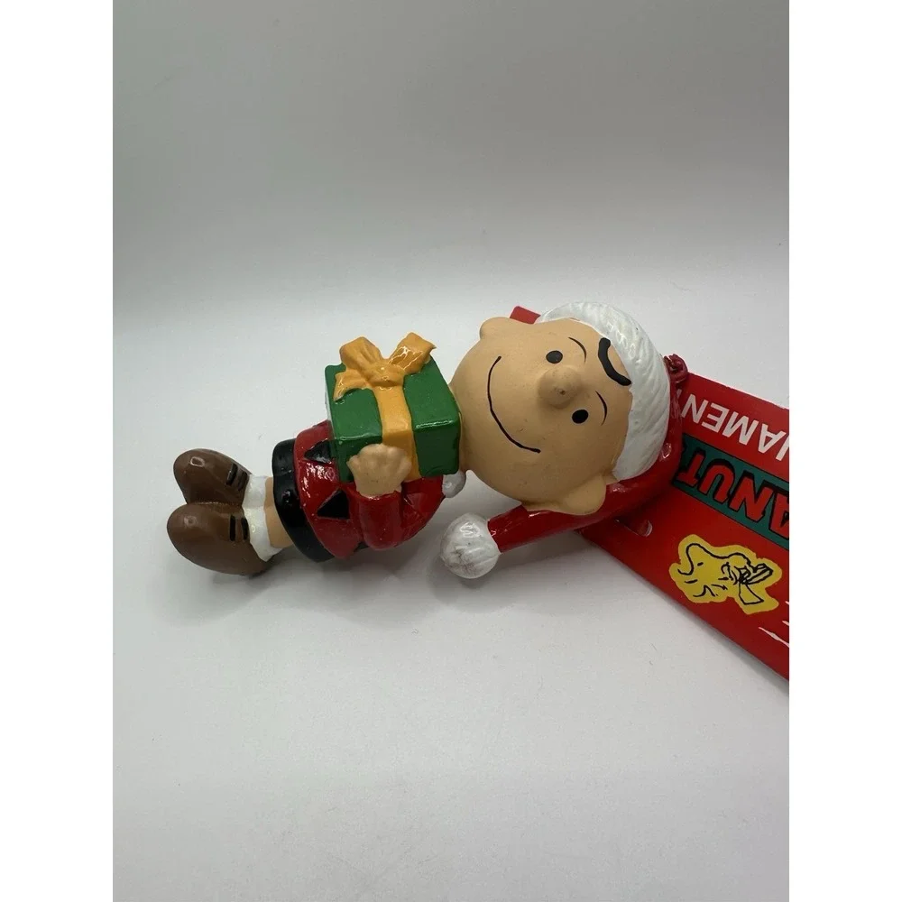PEANUTS Kurt Adler 1990s Christmas Ornaments lot - Charlie Brown Lucy Snoopy‎